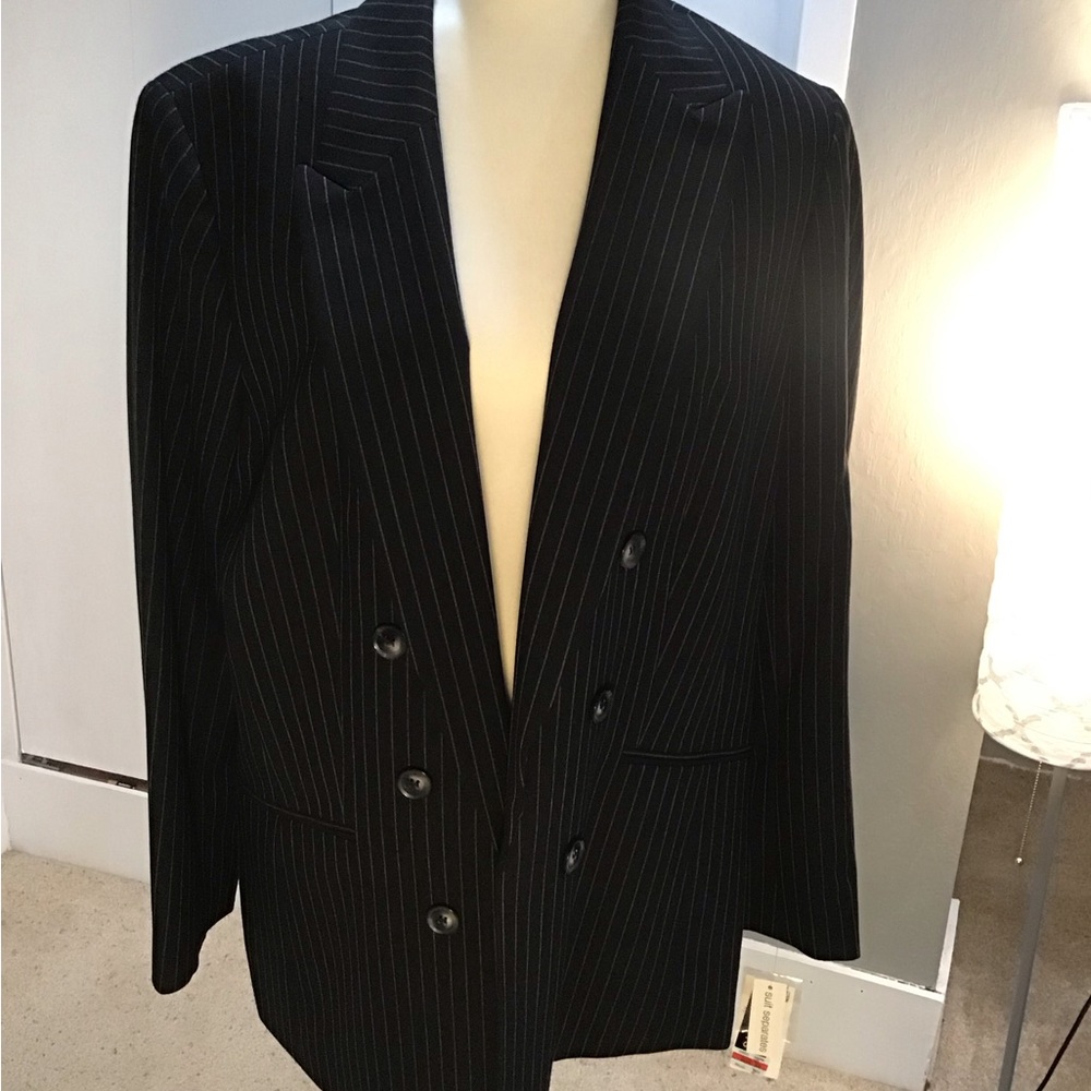 Bar III Double Breasted Blazer